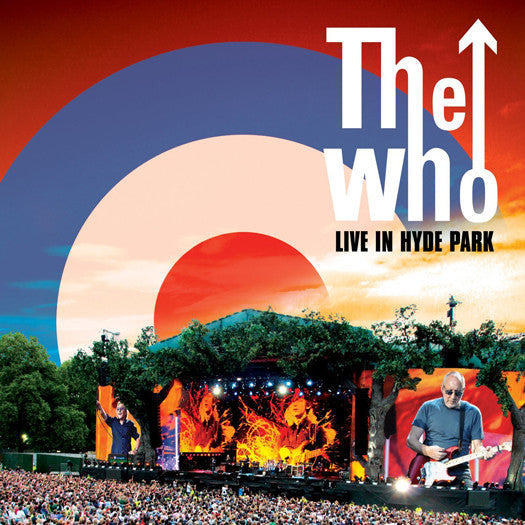 THE WHO LIVE AT HYDE PARK DVD+3 LP VINYL NEW 33RPM