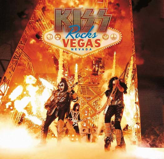 Kiss Rocks Vegas Vinyl LP & DVD 2016