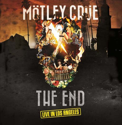 Motley Crue End Live in Los Angeles DVD+2LP Vinyl NEW