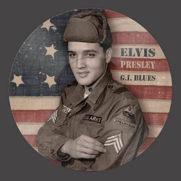 Elvis Presley G I BLues Picture Disc Vinyl LP New 2018
