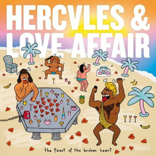 HERCULES AND LOVE AFFAIR THE FEAST OF THE BROKEN HEART LP VINYL 33RPM NEW