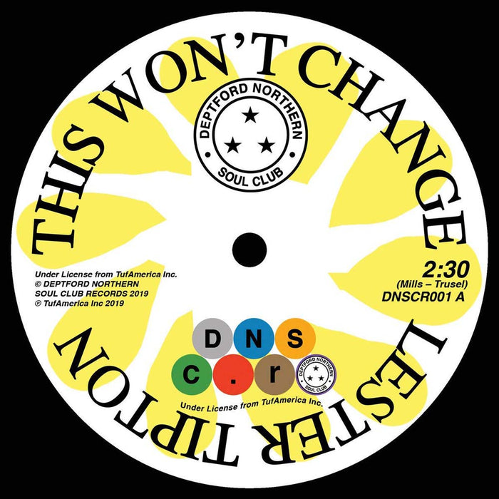 Lester Tipton & The Arabians This Wont Change Vinyl 7" Single 2019