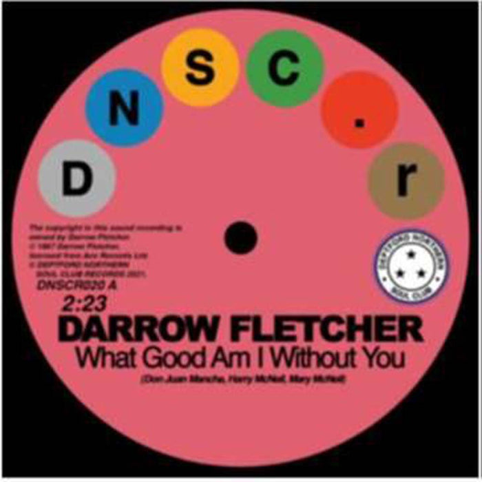 Darrow Fletcher What Good Am I Without You/That Certain Little Something Vinyl 7" Single 2021