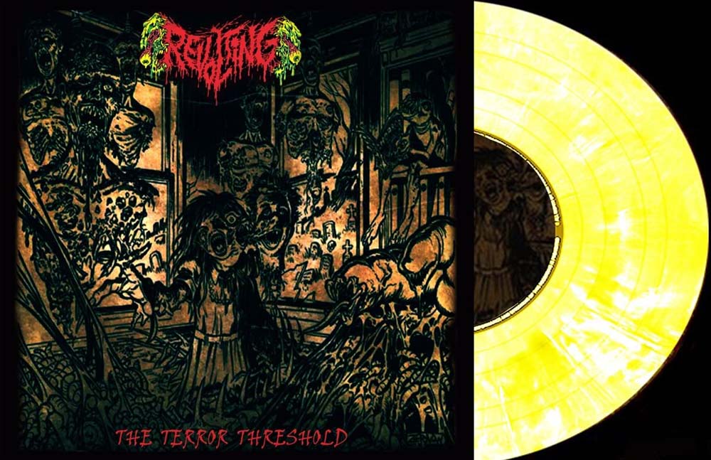 Revolting The Terror Threshold Vinyl LP Clear Yellow Smoked Colour 2022