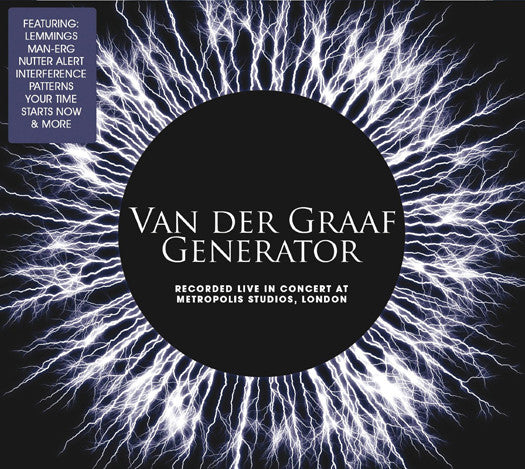 VAN DER GRAAF GENERATOR RECORDED LIVE LP VINYL NEW 2014 33RPM