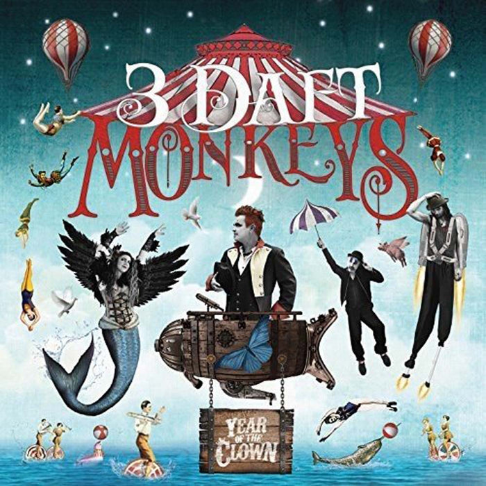 3 DAFT MONKEYS Year Of The Clown Vinyl LP 2017