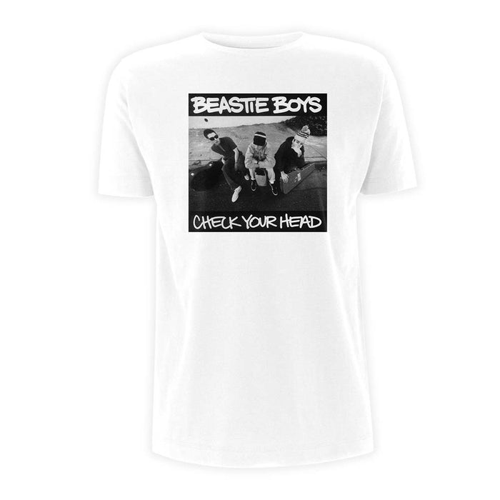 BEASTIE BOYS Check Your Head MENS White LARGE T-Shirt NEW