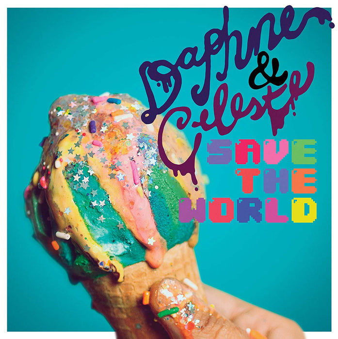 DAPHNE & CELESTE Save The World LP Pink Vinyl NEW 2018