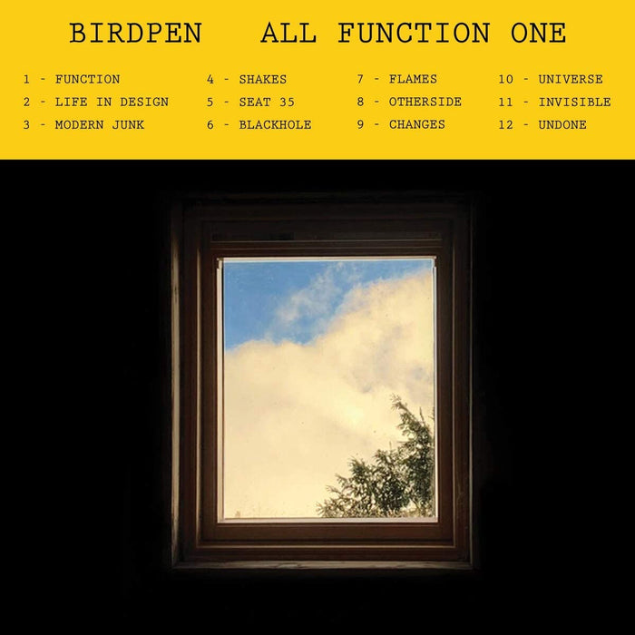 Birdpen All Function One Vinyl LP Sunflower Yellow Colour 2021