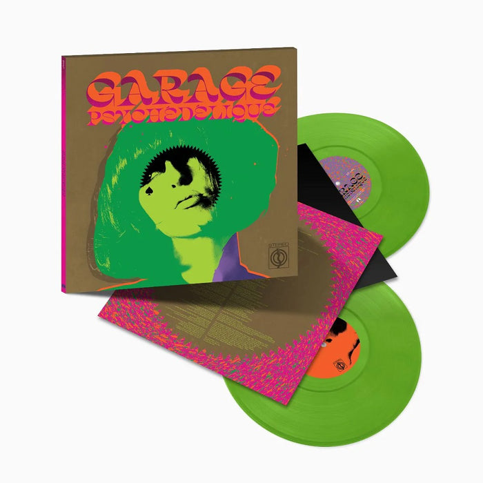 Garage Psychédélique The Best Of Garage Psych And Pzyk Rock 1965-2019 Vinyl LP Indies Transparent Lime Green Colour 2022