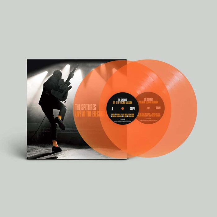 The Spitfires Live At The Electric Ballroom Vinyl LP Transparent Orange Colour 2022