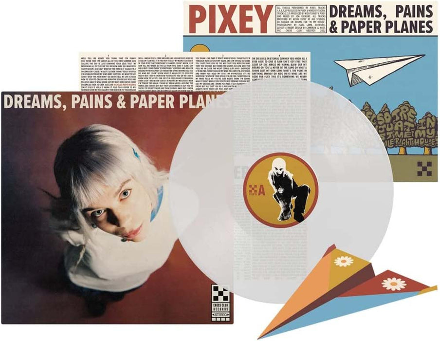 Pixey Dreams, Pains & Paper Planes Vinyl LP Clear 2023