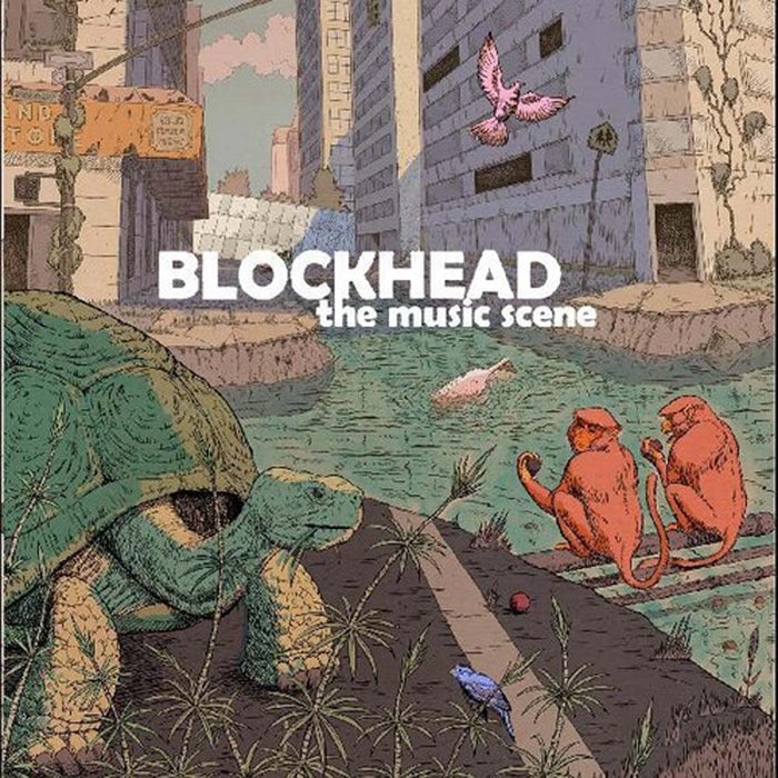 Blockhead The Music Scene Vinyl LP Opaque Teal Colour 2022