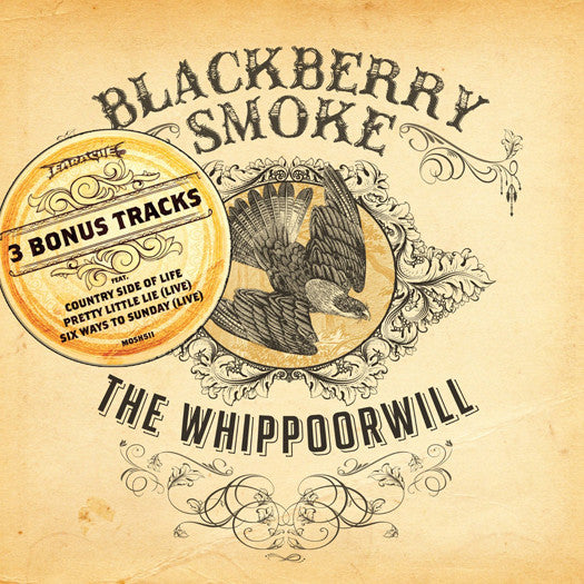 BLACKBERRY SMOKE THE WHIPPOORWILL LP VINYL 33RPM NEW 2LP