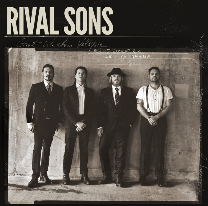 RIVAL SONS GREAT WESTERN VALKYRIE LP VINYL 33RPM NEW BLUE DOUBLE LP VINYL