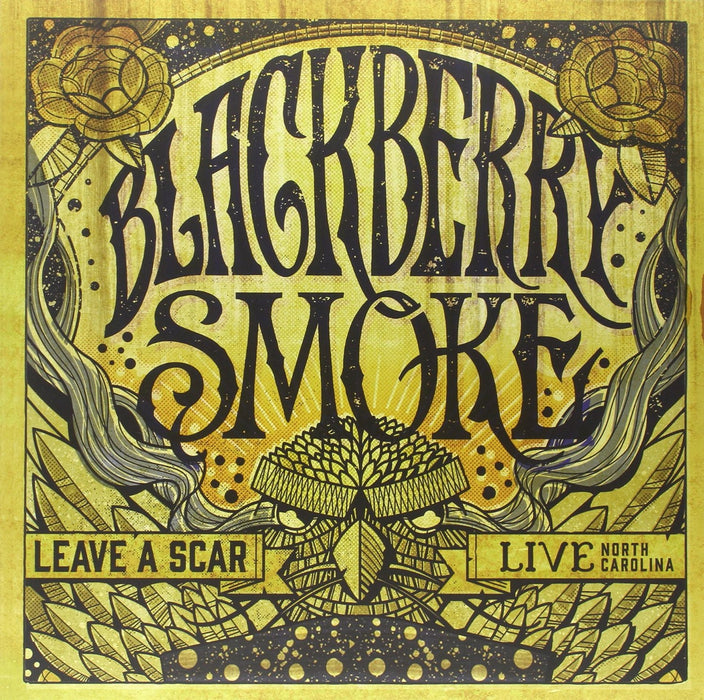 BLACKBERRY SMOKE LEAVE A SCAR LIVE IN NORTH CAR LP VINYL 33RPM NEW