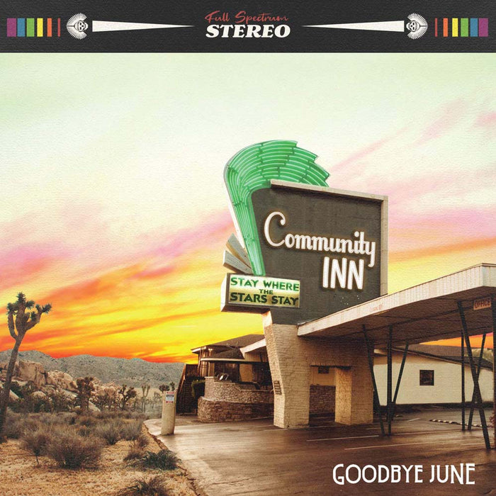 Goodbye June Community Inn Vinyl LP Indie Orange Edition 2019