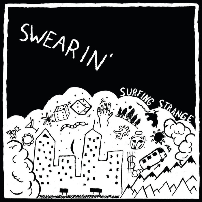 SWEARIN SURFING STRANGE LP VINYL 33RPM 2013 NEW