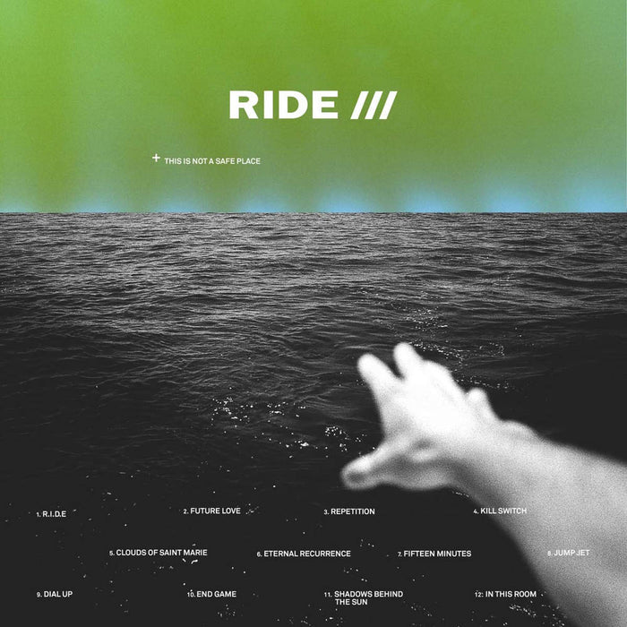 Ride This is Not a Safe Place Double Coloured Vinyl LP New 2019