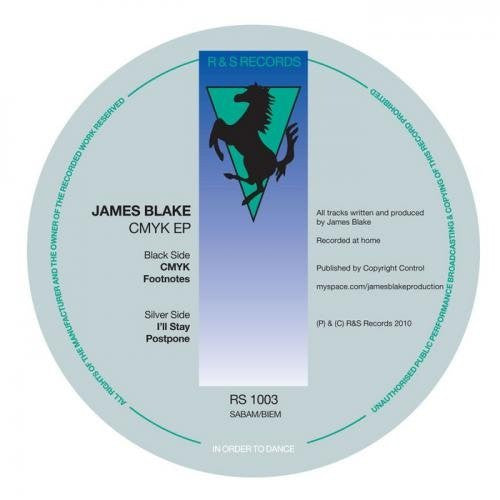 JAMES BLAKE CMYK EP LP VINYL NEW 33RPM