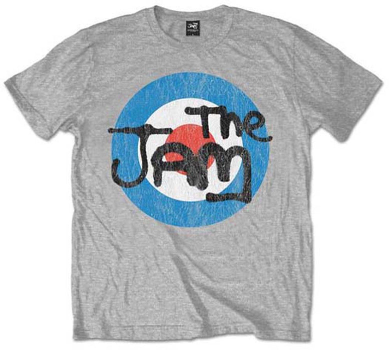 THE JAM VINTAGE LOGO MENS T-SHIRT MEDIUM NEW OFFICIAL GREY