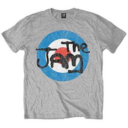 THE JAM VINTAGE LOGO MENS T-SHIRT XL NEW OFFICIAL GREY