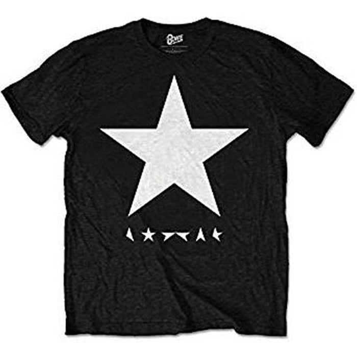 DAVID BOWIE Blackstar MENS Black T-SHIRT size XL NEW