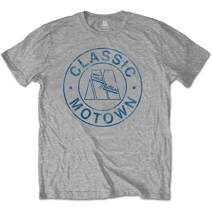 Motown Classic Circle Mens Grey XL T-Shirt