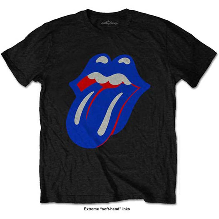 ROLLING STONES Blue & Lonesome Tongue MENS Black SIZE XL T-SHIRT NEW