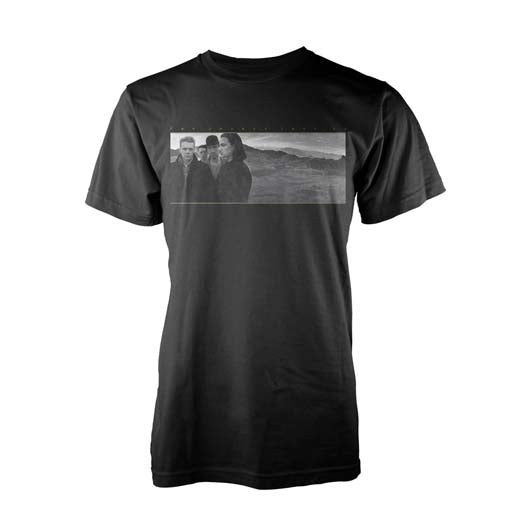 U2 Joshua Tree MENS Black SIZE LARGE T-shirt NEW Front & Back Print