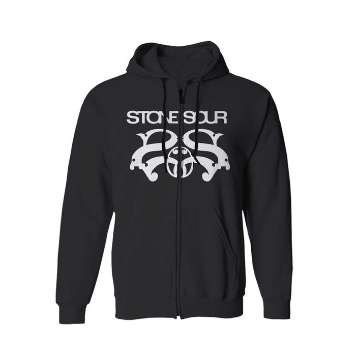 STONE SOUR Logo MENS Black LARGE Hoodie NEU