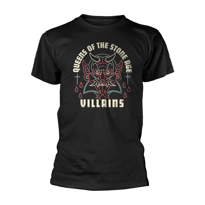 QUEENS OF THE STONE AGE Villains MENS Black SMALL T-Shirt NEW