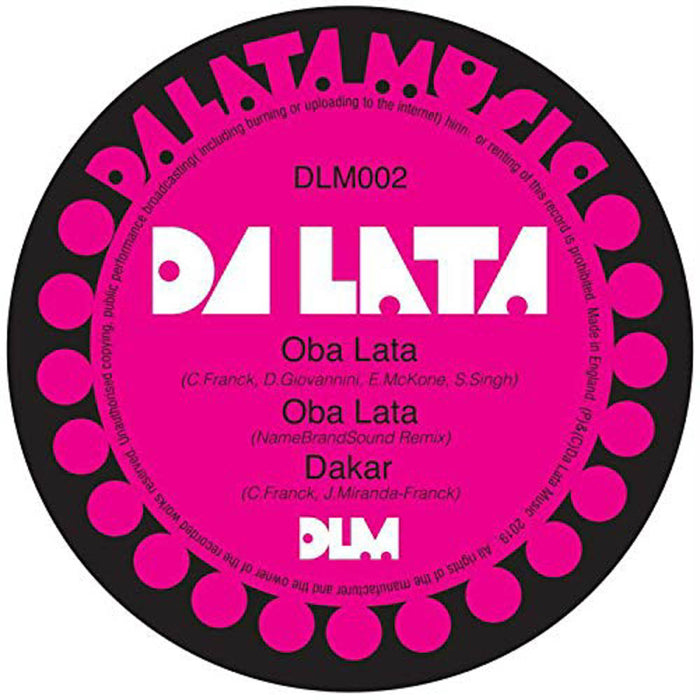 Da Lata Oba Lata 12" Vinyl Single 2019