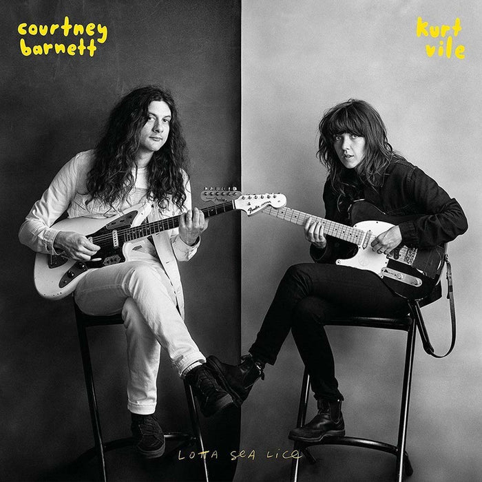 COURTNEY BARNETT & KURT VILE Lotta Sea Lice LP Indies White Vinyl NEW 2017