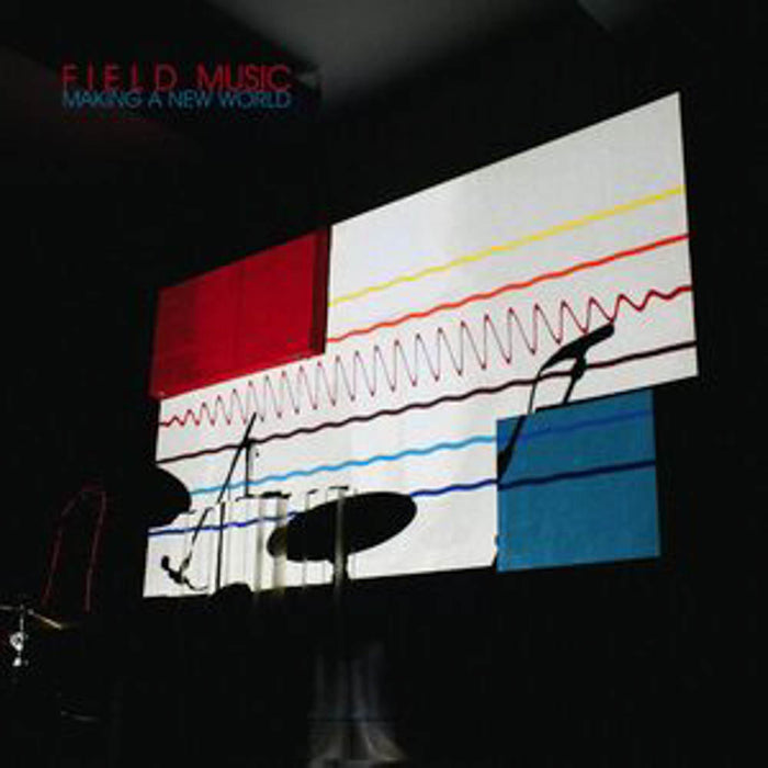 Field Music - Making A  World Vinyl LP Indies Transparent Red Colour Signed Art Print LRS 2020