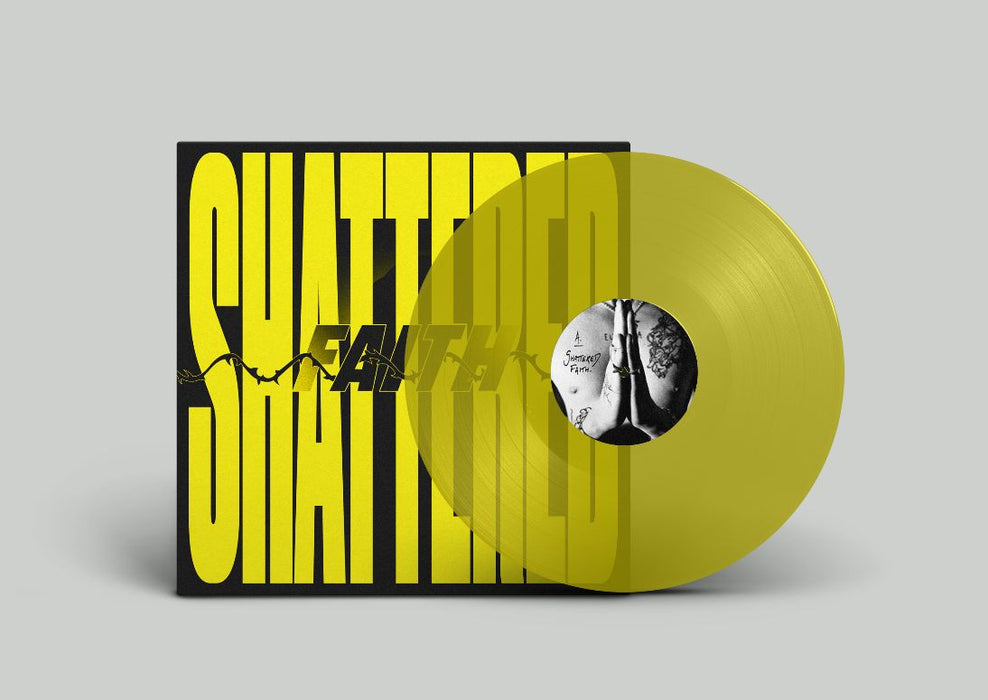 VLURE Shattered Faith Vinyl 7" Single Clear Yellow Colour 2021