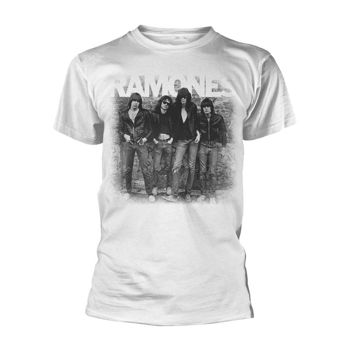 RAMONES First Album Faded MENS White SMALL T-Shirt NEW