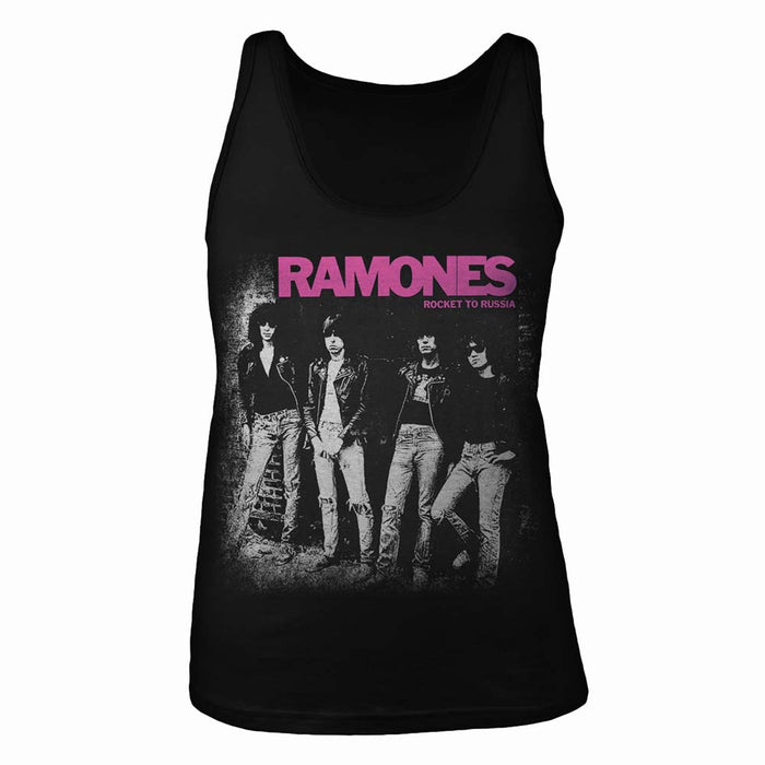 RAMONES Rocket To Russia MTV MENS Black SMALL T-Shirt NEU