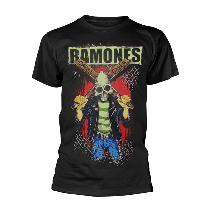 RAMONES Gabba Gabba Hey Pinhead MENS Black SMALL T-Shirt NEU