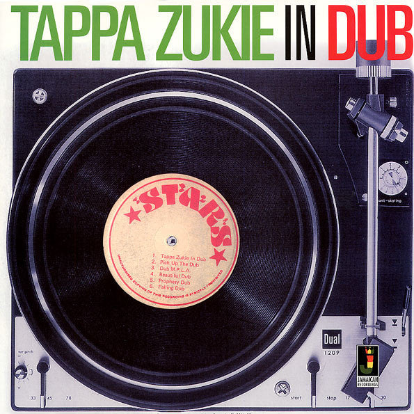 Tappa Zukie IN DUB LP Vinyl NEW