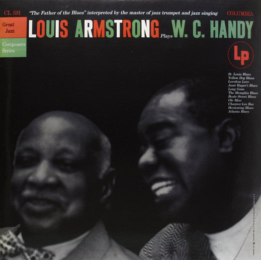 LOUIS ARMSTRONG LOUIS ARMSTRONG PLAYS WC HANDY LP VINYL NEW (US) 33RPM