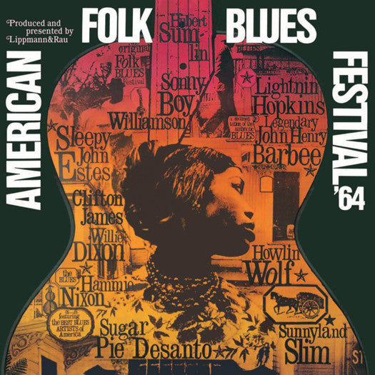 AMERICAN FOLK BLUES FESTIVAL 64 LP VINYL NEW (US) 33RPM