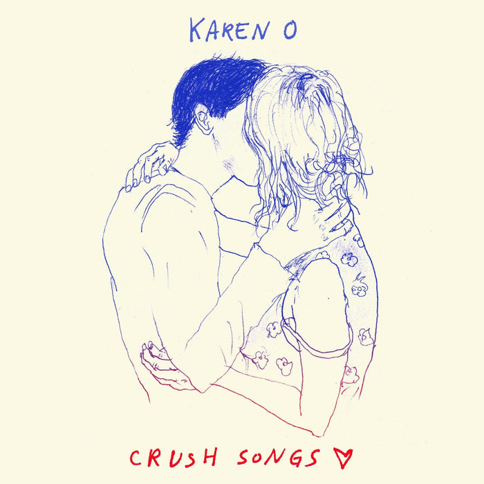 KAREN O CRUSH SONGS LP VINYL 33RPM NEW LIMITED ED BLUE LP VINYL