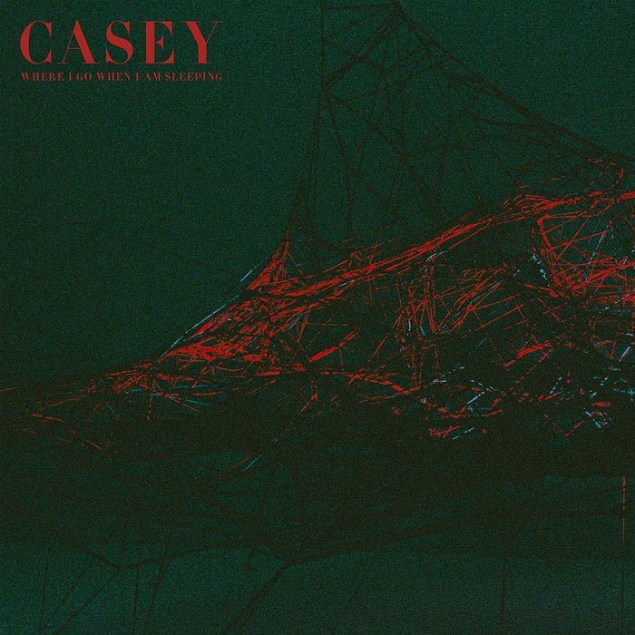 Casey Where I Go When I Am Sleeping Vinyl LP Blue Colour 2018
