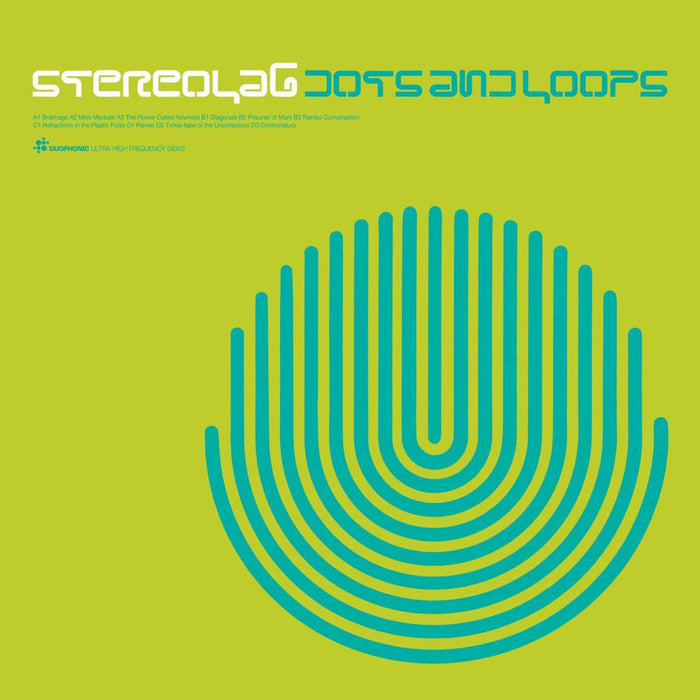 Stereolab Dots & Loops Triple Clear Vinyl LP 2019