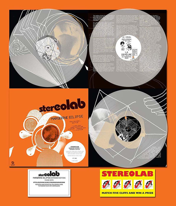 Stereolab - Margerine Eclipse Vinyl LP Clear Edition 2019