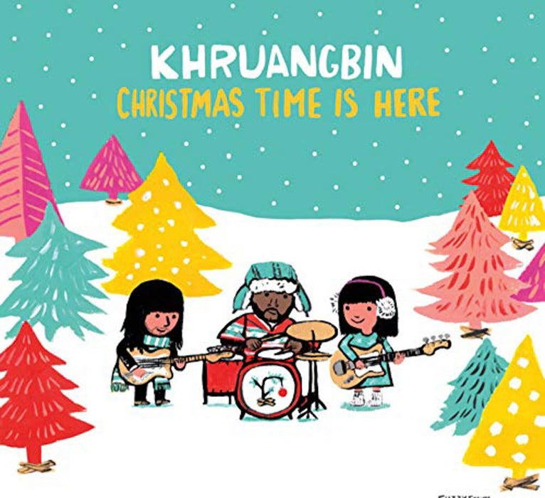 Khruangbin Christmas Time is Here Green Vinyl 7" Single 2018