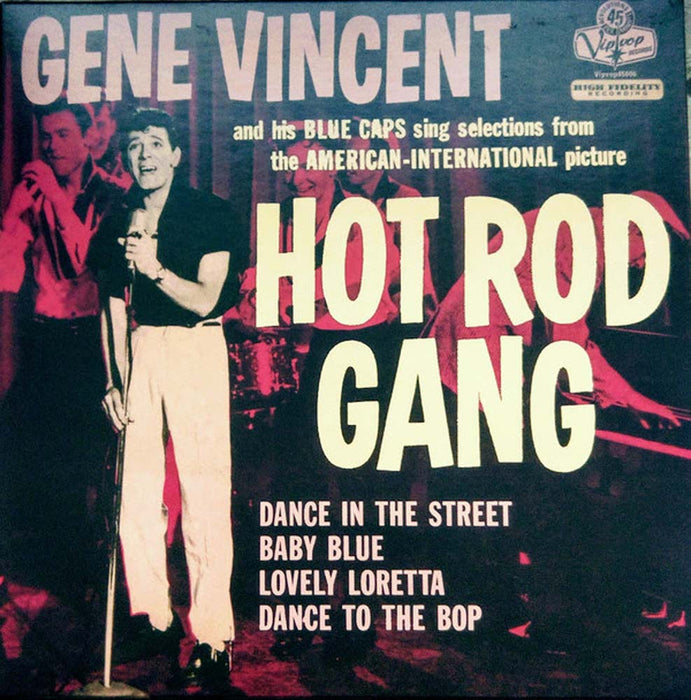 Gene Vincent Hot Rod Gang Vinyl 7" EP 2018