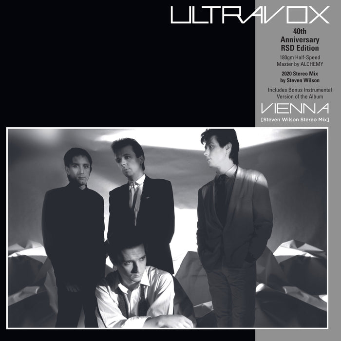 Ultravox Vienna [Steven Wilson Mixes] Vinyl LP Clear Colour RSD 2021