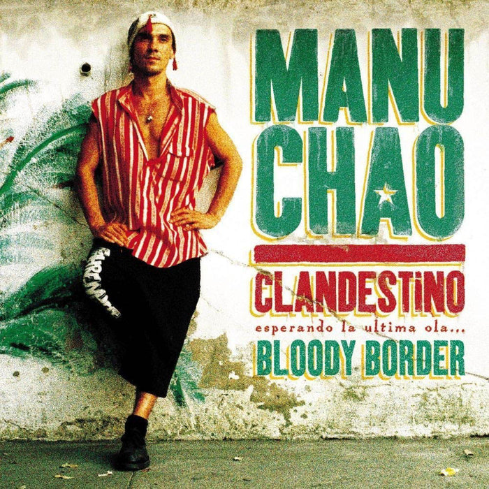 Manu Chao Clandestino Bloody Border Triple Vinyl LP + CD 2019